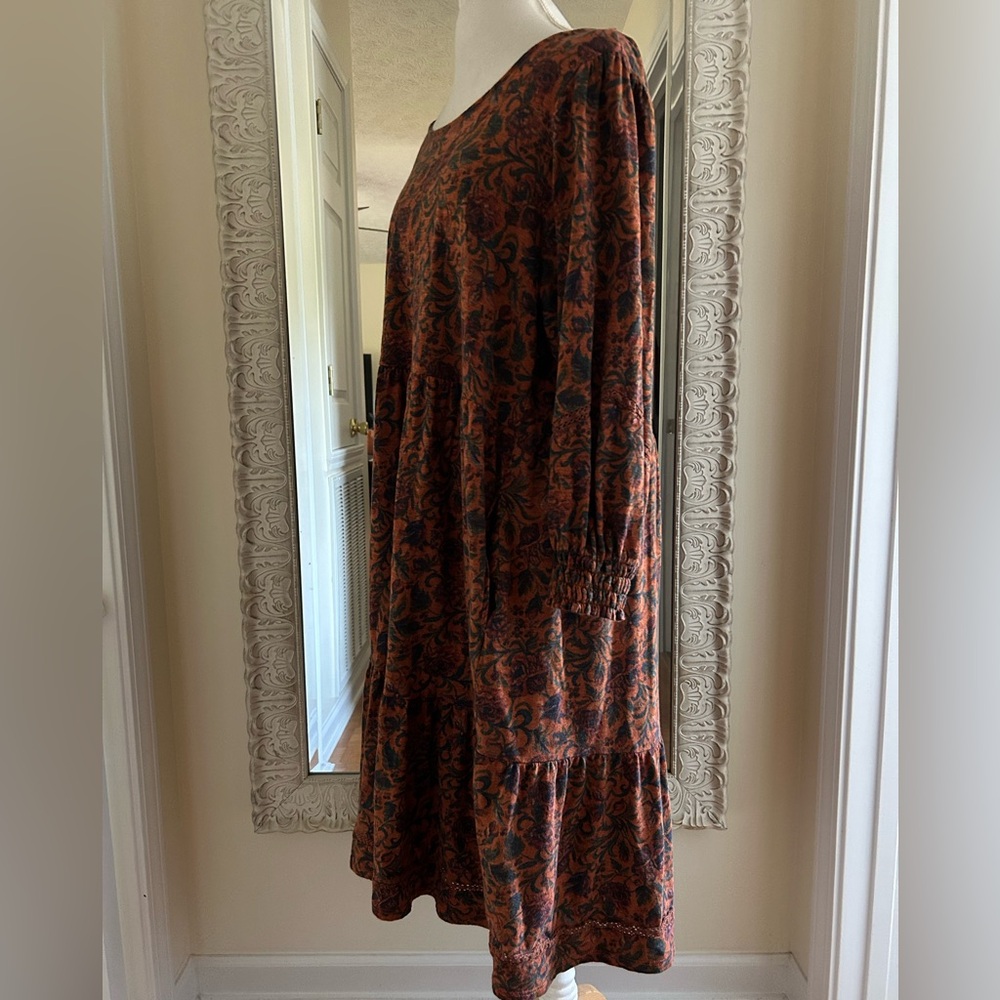 Chic Autumnal Long Sleeve Dress - Picture 5 of 8